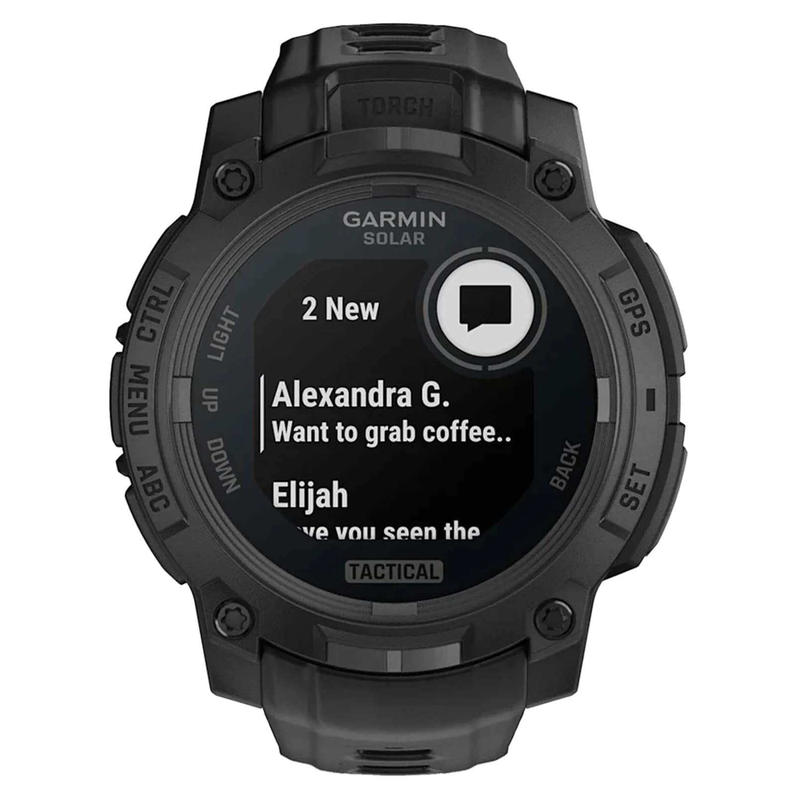 Garmin Instinct 3 Solar Tactical Edition 45mm Unisex Smart Watch Black