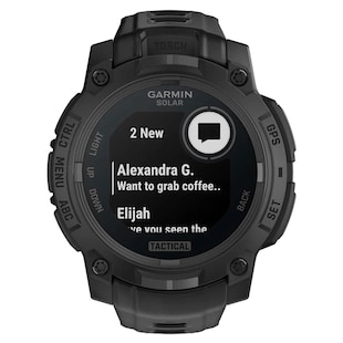 Garmin Instinct 3 Solar Tactical Edition 45mm Unisex Smart Watch Black