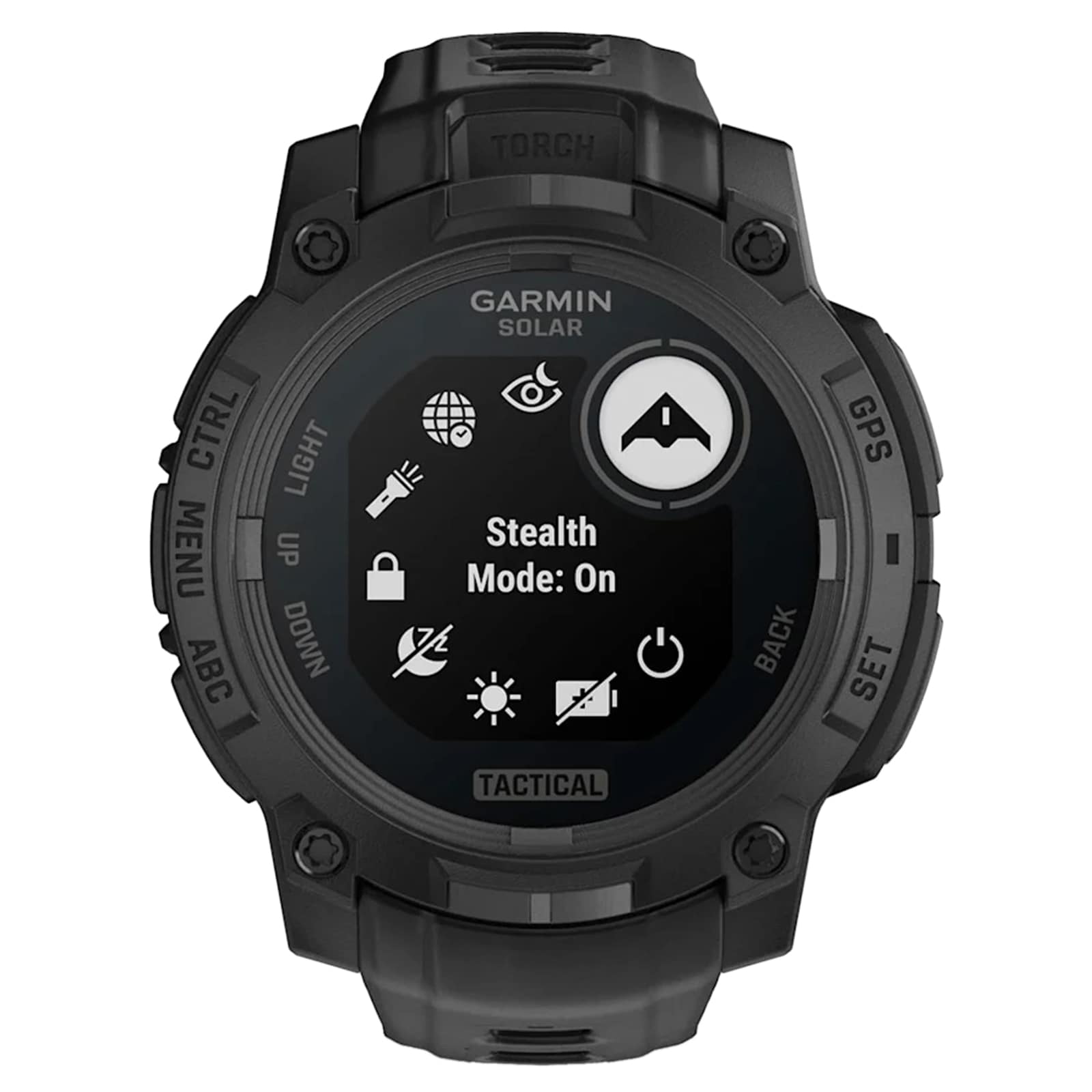 Garmin Instinct 3 Solar Tactical Edition 45mm Unisex Smart Watch Black Garmin Instinct 3 Solar Tactical Edition 45mm Unisex Smart Watch Black