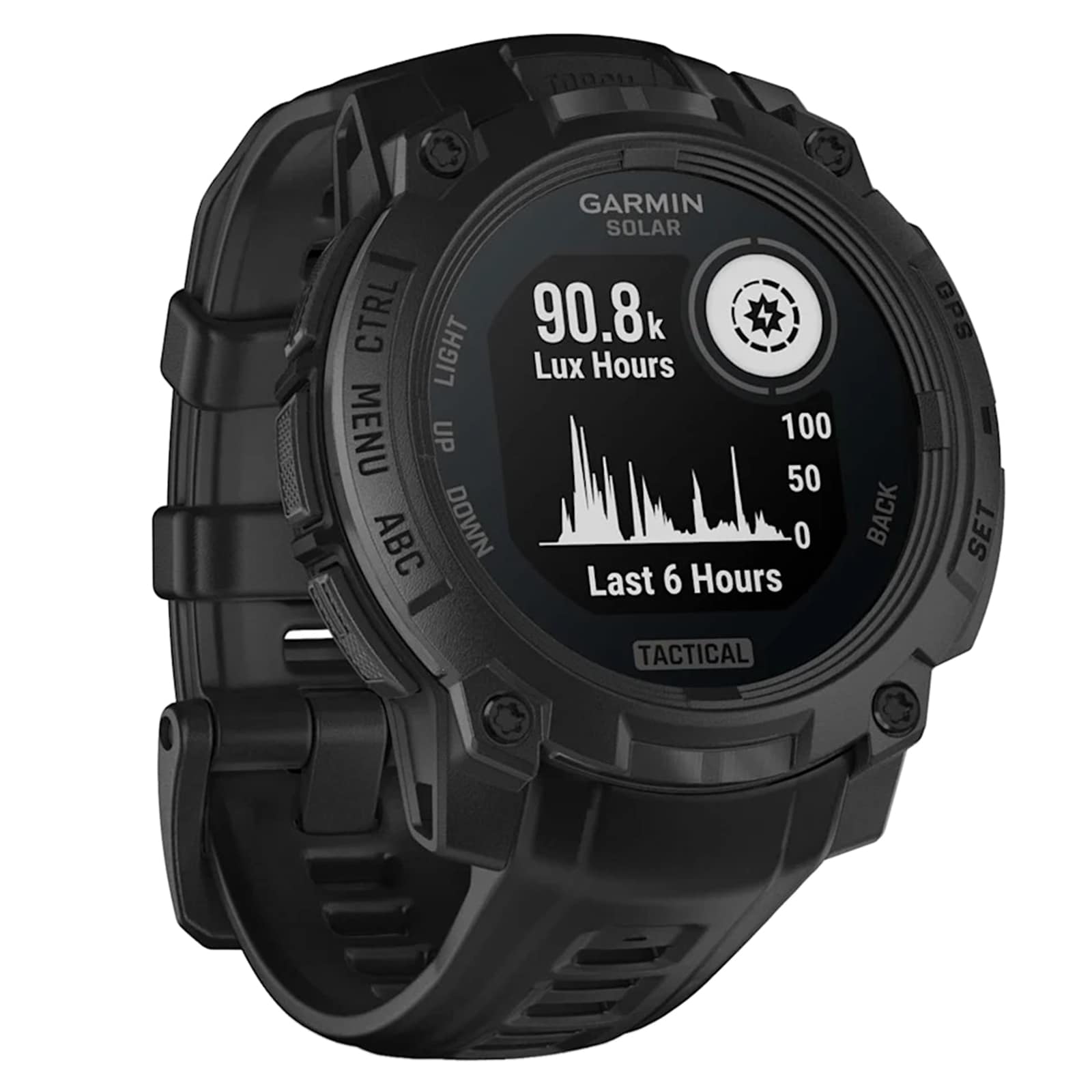 Garmin Instinct 3 Solar Tactical Edition 45mm Unisex Smart Watch Black Garmin Instinct 3 Solar Tactical Edition 45mm Unisex Smart Watch Black