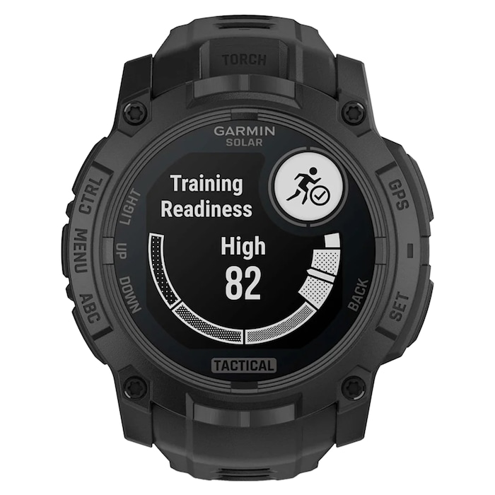 Garmin Instinct 3 Solar Tactical Edition 50mm Unisex Smart Watch Black