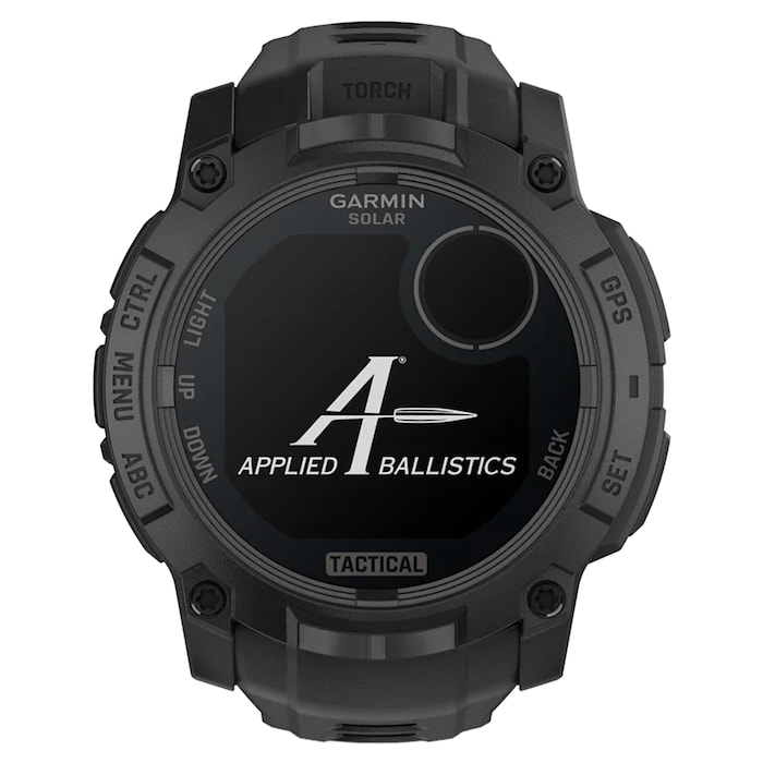 Garmin Instinct 3 Solar Tactical Edition 50mm Unisex Smart Watch Black