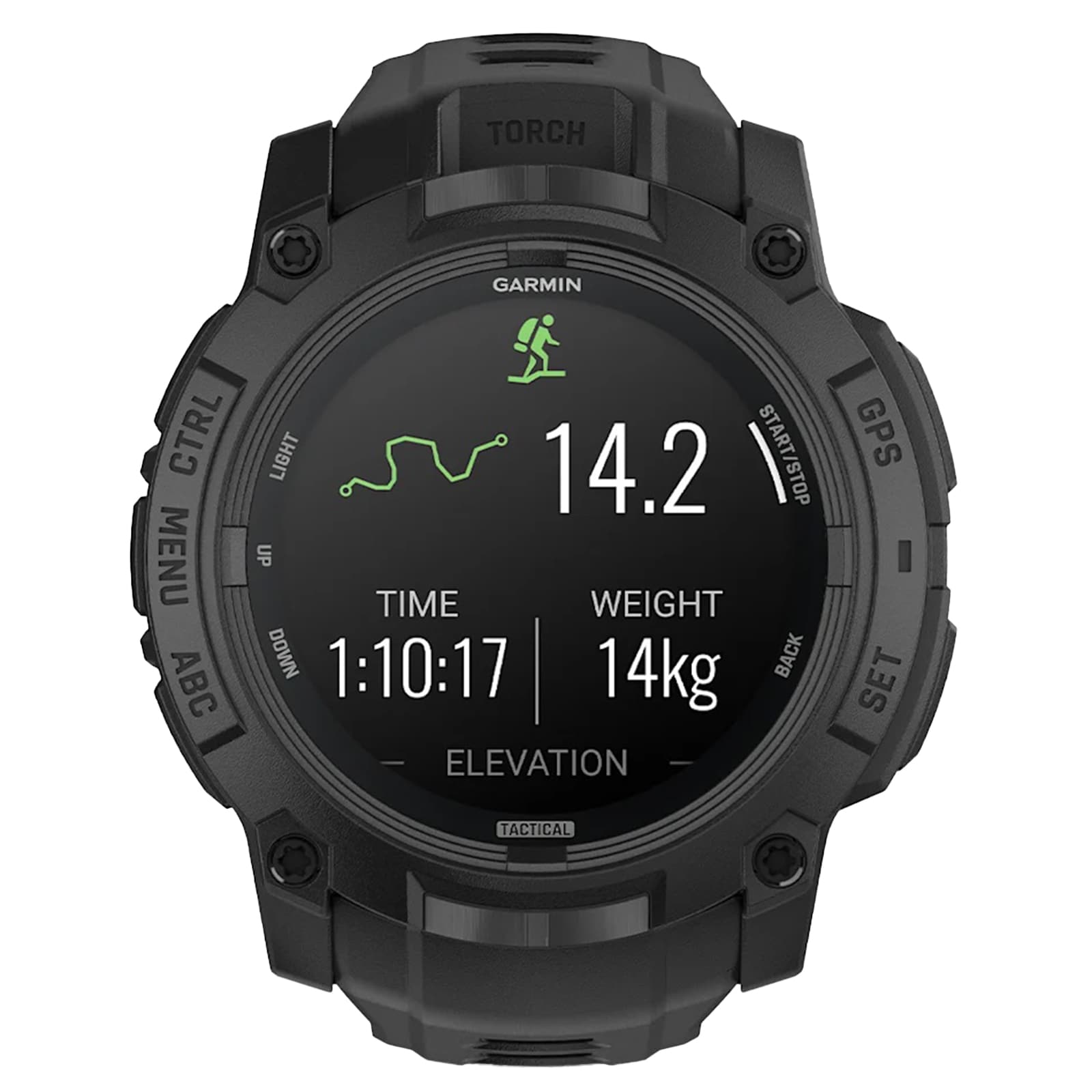 Garmin Instinct 3 AMOLED Tactical Edition 50mm Unisex Smart Watch Black