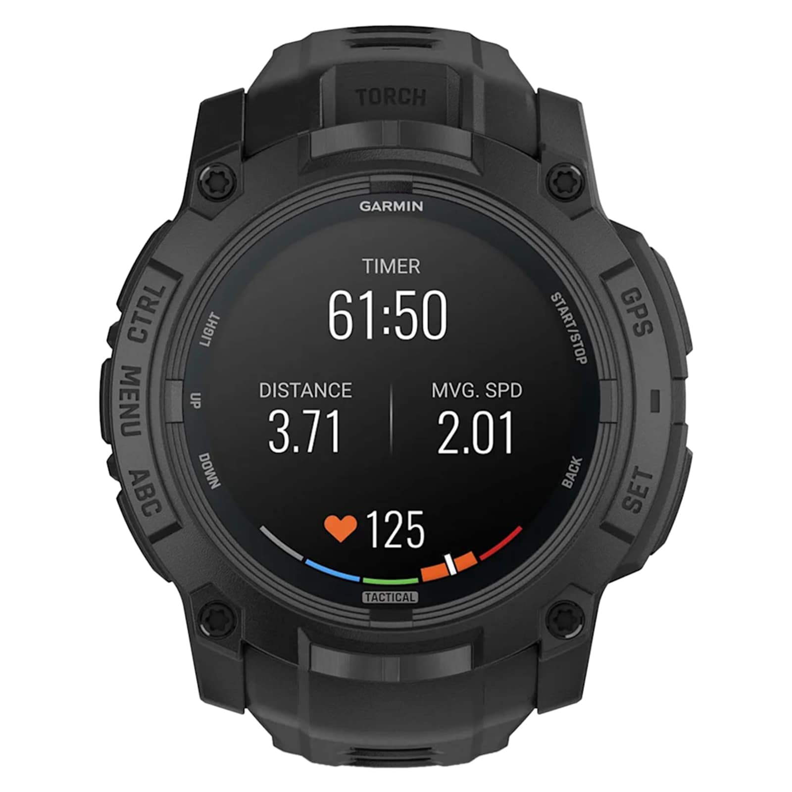 Garmin Instinct 3 AMOLED Tactical Edition 50mm Unisex Smart Watch Black Garmin Instinct 3 AMOLED Tactical Edition 50mm Unisex Smart Watch Black