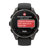 Garmin Fēnix® 8 Pro 47mm AMOLED Mens Watch Black Strap