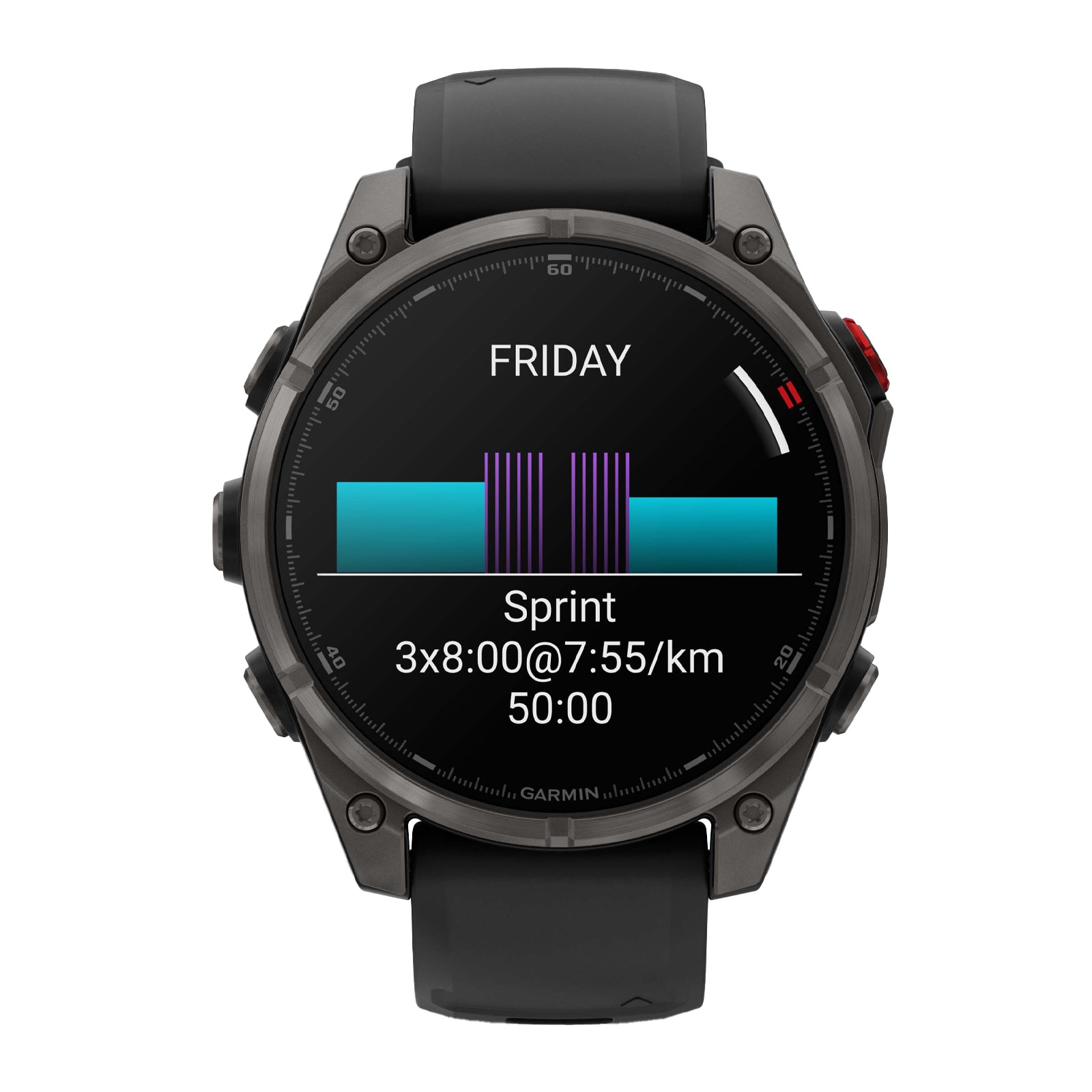 Garmin Fēnix® 8 Pro 47mm AMOLED Mens Watch Black Strap Garmin Fēnix® 8 Pro 47mm AMOLED Mens Watch Black Strap