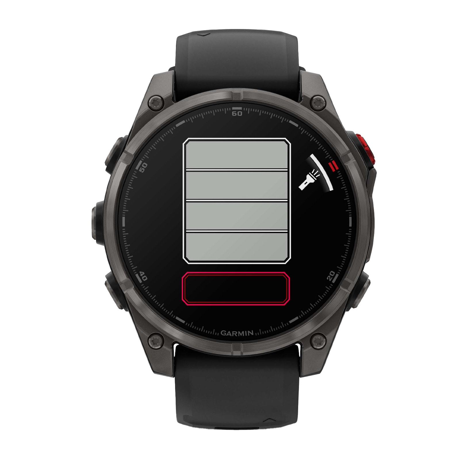 Garmin Fēnix® 8 Pro 47mm AMOLED Mens Watch Black Strap Garmin Fēnix® 8 Pro 47mm AMOLED Mens Watch Black Strap