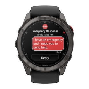 Garmin Fēnix® 8 Pro 51mm AMOLED Mens Watch Black Strap