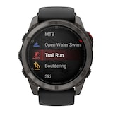 Garmin Fēnix® 8 Pro 51mm AMOLED Mens Watch Black Strap