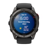 Garmin Fēnix® 8 Pro 51mm AMOLED Mens Watch Black Strap