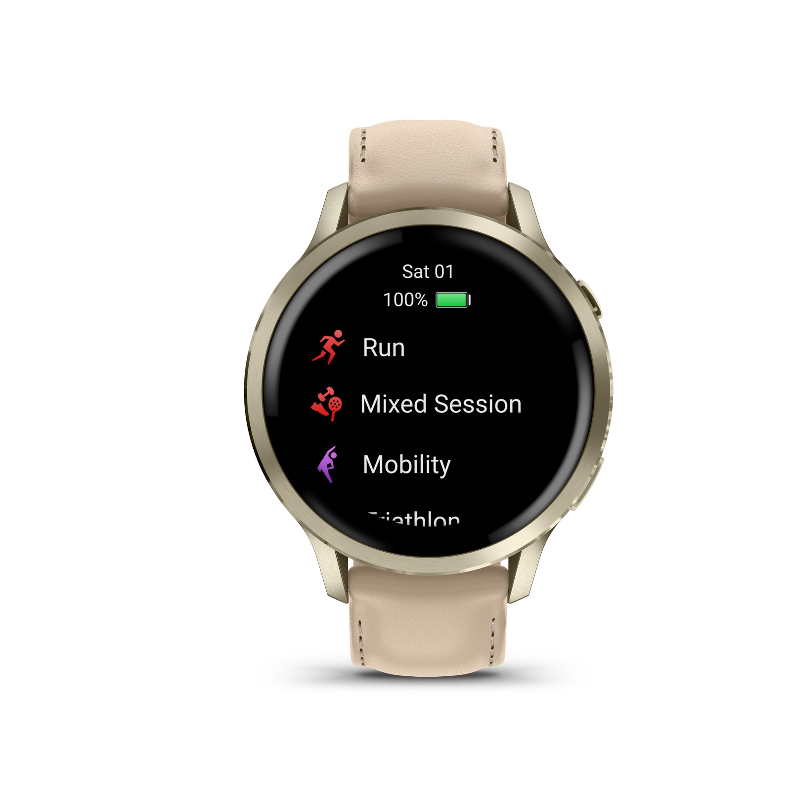 Garmin Venu® 4 41mm Lunar Gold Unisex Watch Garmin Venu® 4 41mm Lunar Gold Unisex Watch