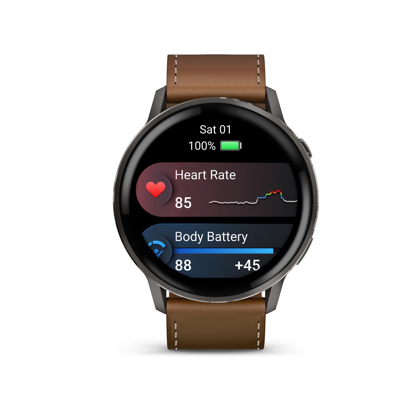 Garmin Venu® 4 45mm Slate Unisex Watch Garmin Venu® 4 45mm Slate Unisex Watch