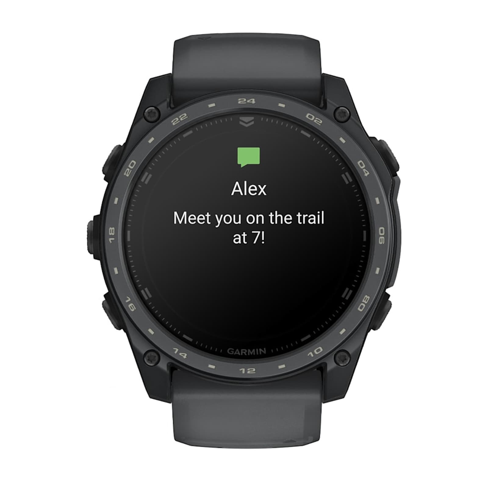 Garmin Tactix 8 Cerakote 51mm AMOLED Mens Watch Black Silicone Strap Garmin Tactix 8 Cerakote 51mm AMOLED Mens Watch Black Silicone Strap