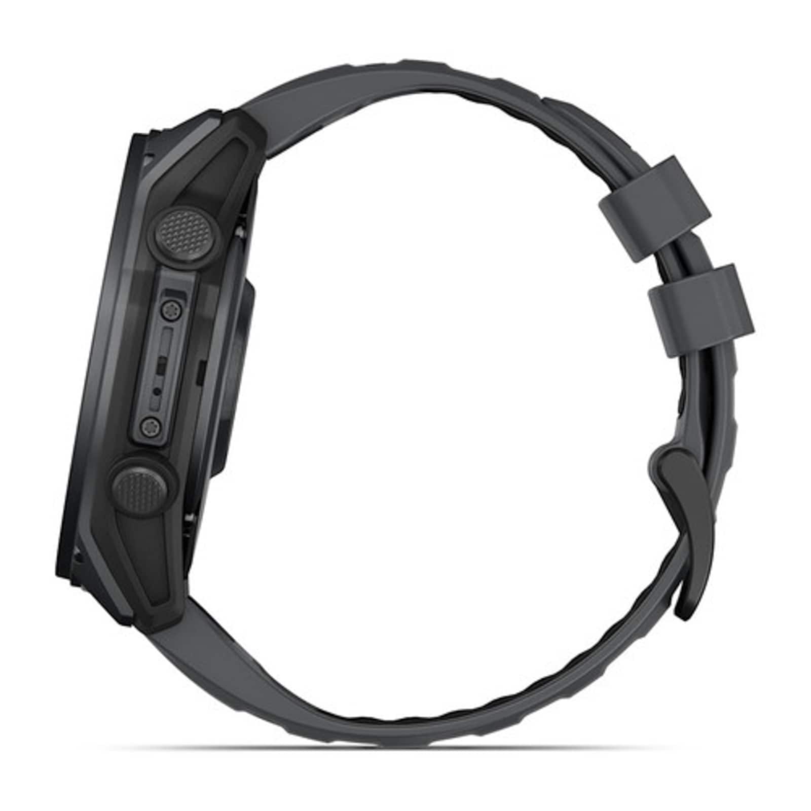 Garmin Tactix 8 Cerakote 51mm AMOLED Mens Watch Black Silicone Strap Garmin Tactix 8 Cerakote 51mm AMOLED Mens Watch Black Silicone Strap