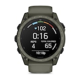 Garmin Tactix 8 Cerakote 51mm AMOLED Mens Watch Olive Silicone Strap