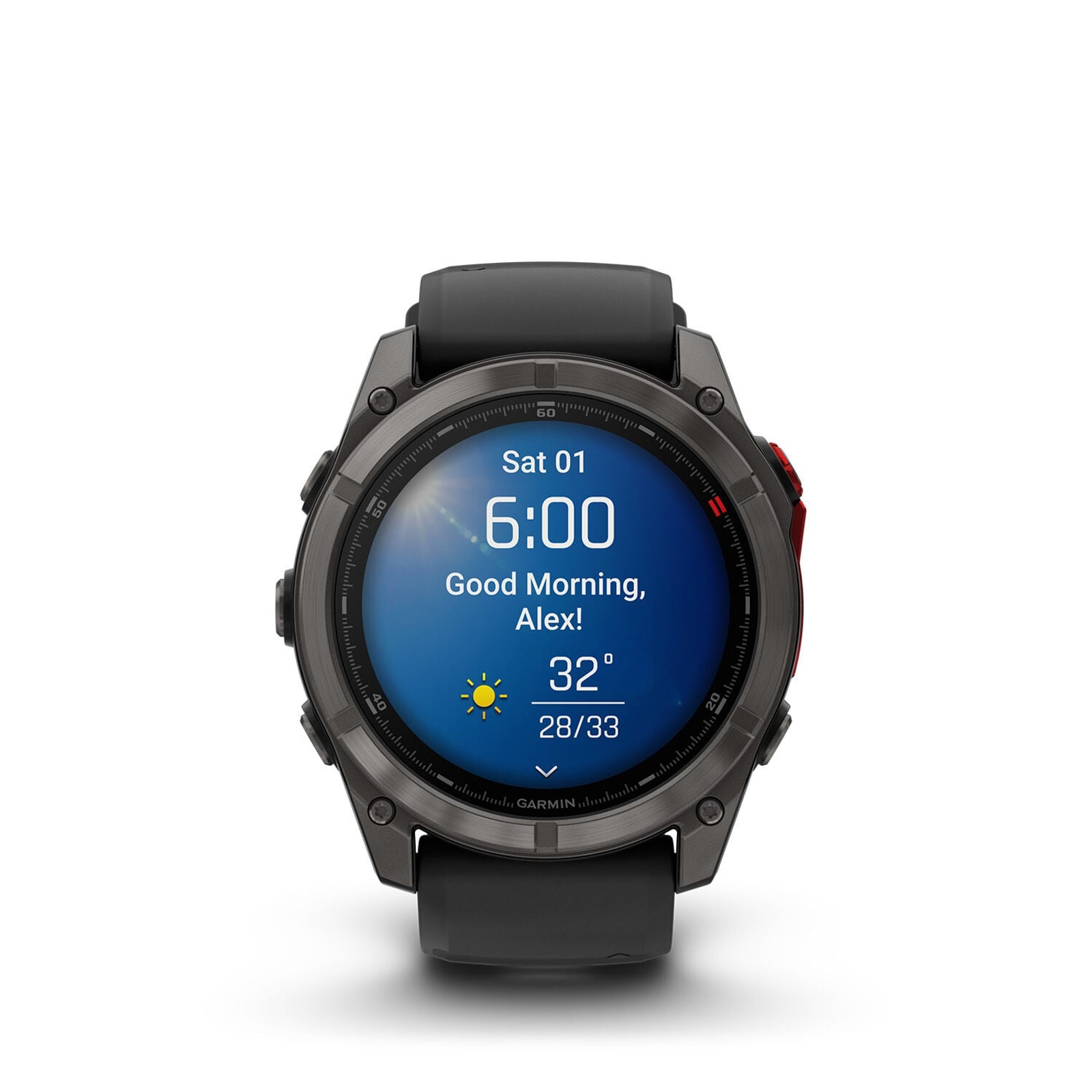 Garmin Fēnix® 8 Pro MicroLED 51mm Unisex Watch Black Garmin Fēnix® 8 Pro MicroLED 51mm Unisex Watch Black