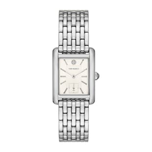Tory Burch Eleanor Silver Tone Stainless Steel Ladies Watch