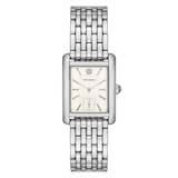 Tory Burch Eleanor Silver Tone Stainless Steel Ladies Watch