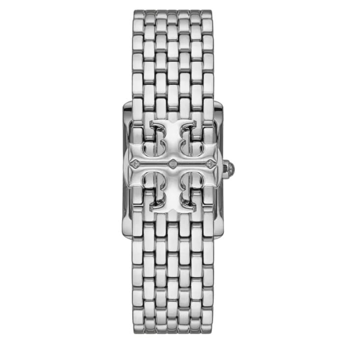 Tory Burch Eleanor Silver Tone Stainless Steel Ladies Watch