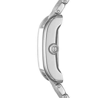 Tory Burch Eleanor Silver Tone Stainless Steel Ladies Watch