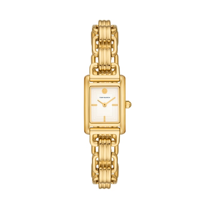 Tory Burch Eleanor Mini Double Wrap Gold Plated Ladies Watch