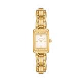 Tory Burch Eleanor Mini Double Wrap Gold Plated Ladies Watch