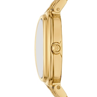 Tory Burch Oval Gold Plated Ladies Watch