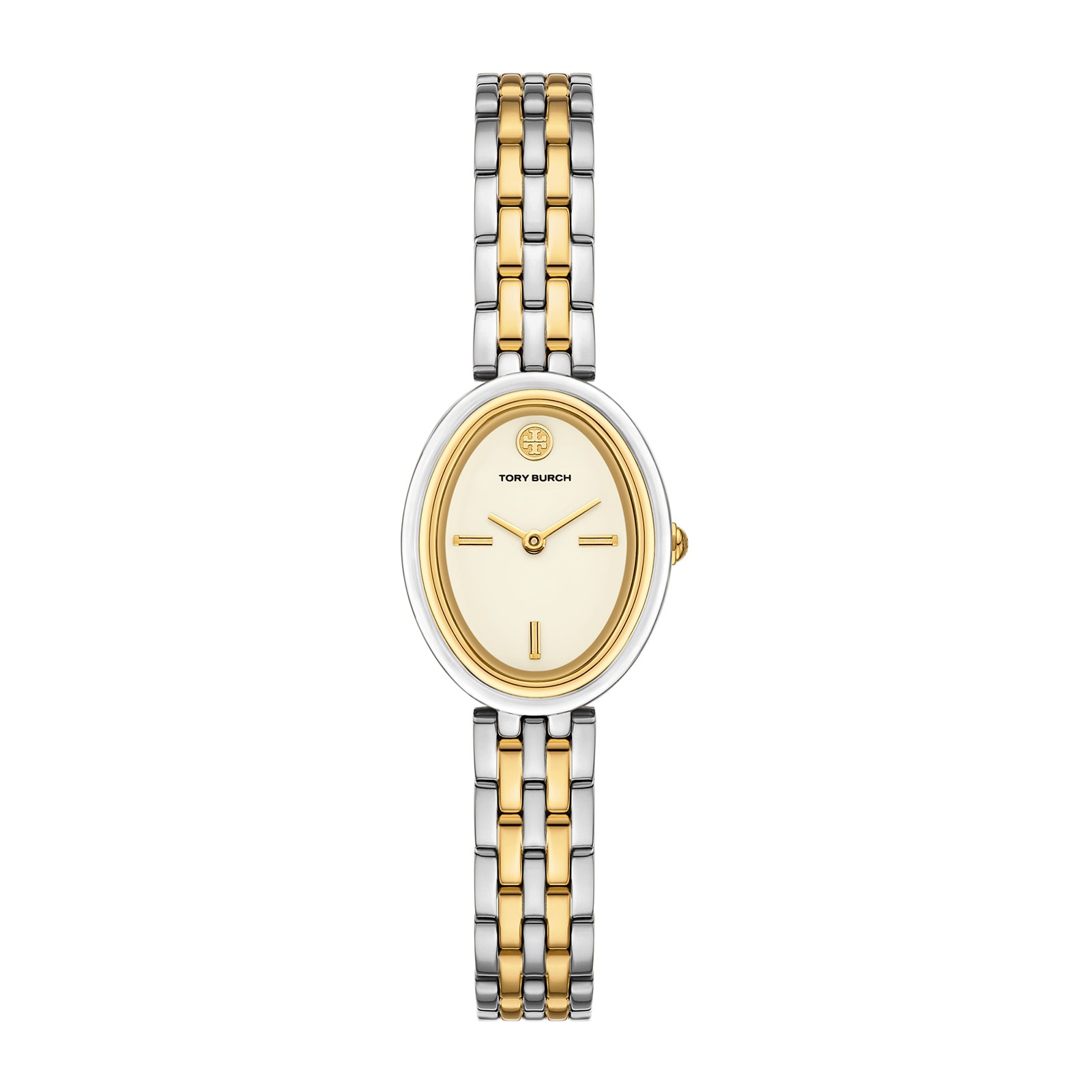 Tory Burch Oval Bicolour Ladies Watch