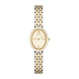 Tory Burch Oval Bicolour Ladies Watch