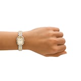 Tory Burch Oval Bicolour Ladies Watch