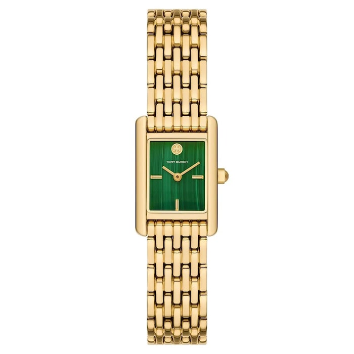 Tory Burch Eleanor Mini Stainless Steel Malachite Ladies Watch