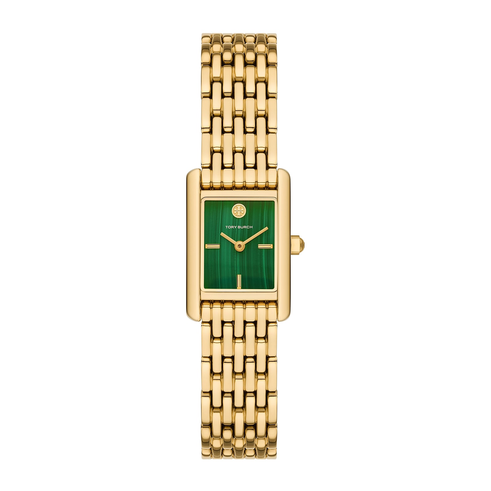 Tory Burch Eleanor Mini Stainless Steel Malachite Ladies Watch