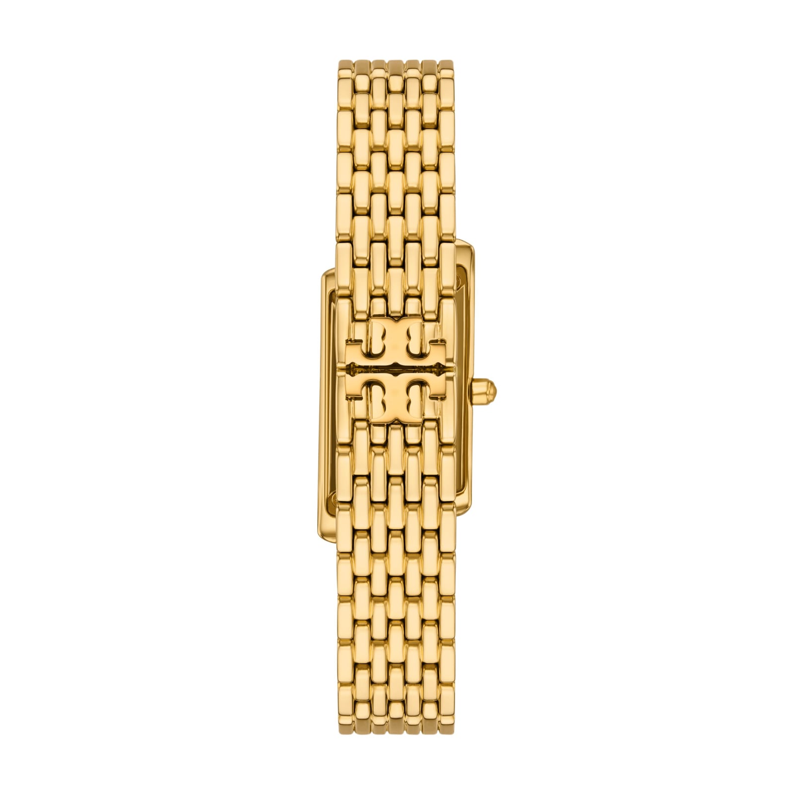 Tory Burch Eleanor Angled Gold Plated Ladies Watch