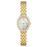 Tory Burch Oval Gold Plated Ladies Watch