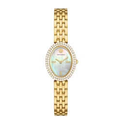 18690011 - Oval Gold Plated Ladies Watch