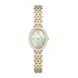 Tory Burch Oval Bicolour Ladies Watch