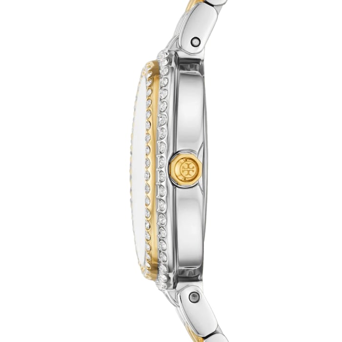 Tory Burch Oval Bicolour Ladies Watch