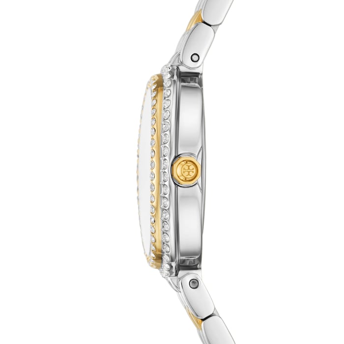 Tory Burch Oval Bicolour Ladies Watch