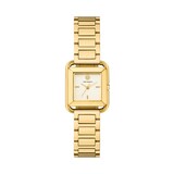 Tory Burch The Kira Square Gold Plated Ladies Watch