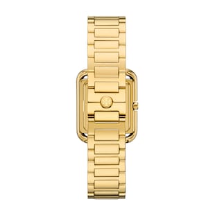 Tory Burch The Kira Square Gold Plated Ladies Watch