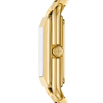 Tory Burch The Kira Square Gold Plated Ladies Watch