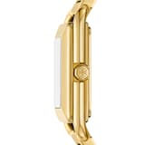 Tory Burch The Kira Square Gold Plated Ladies Watch