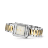 Tory Burch The Kira Square Two Tone Ladies Watch