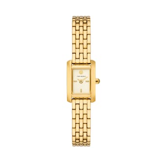 Tory Burch Mini Eleanor 17mm X 19mm Ladies Watch Ivory