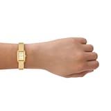 Tory Burch Mini Eleanor 17mm X 19mm Ladies Watch Ivory