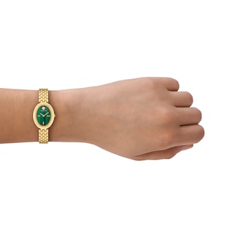 Tory Burch Oval 28m Ladies Watch Green