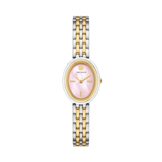 Tory Burch Oval 28mm Ladies Watch Pink