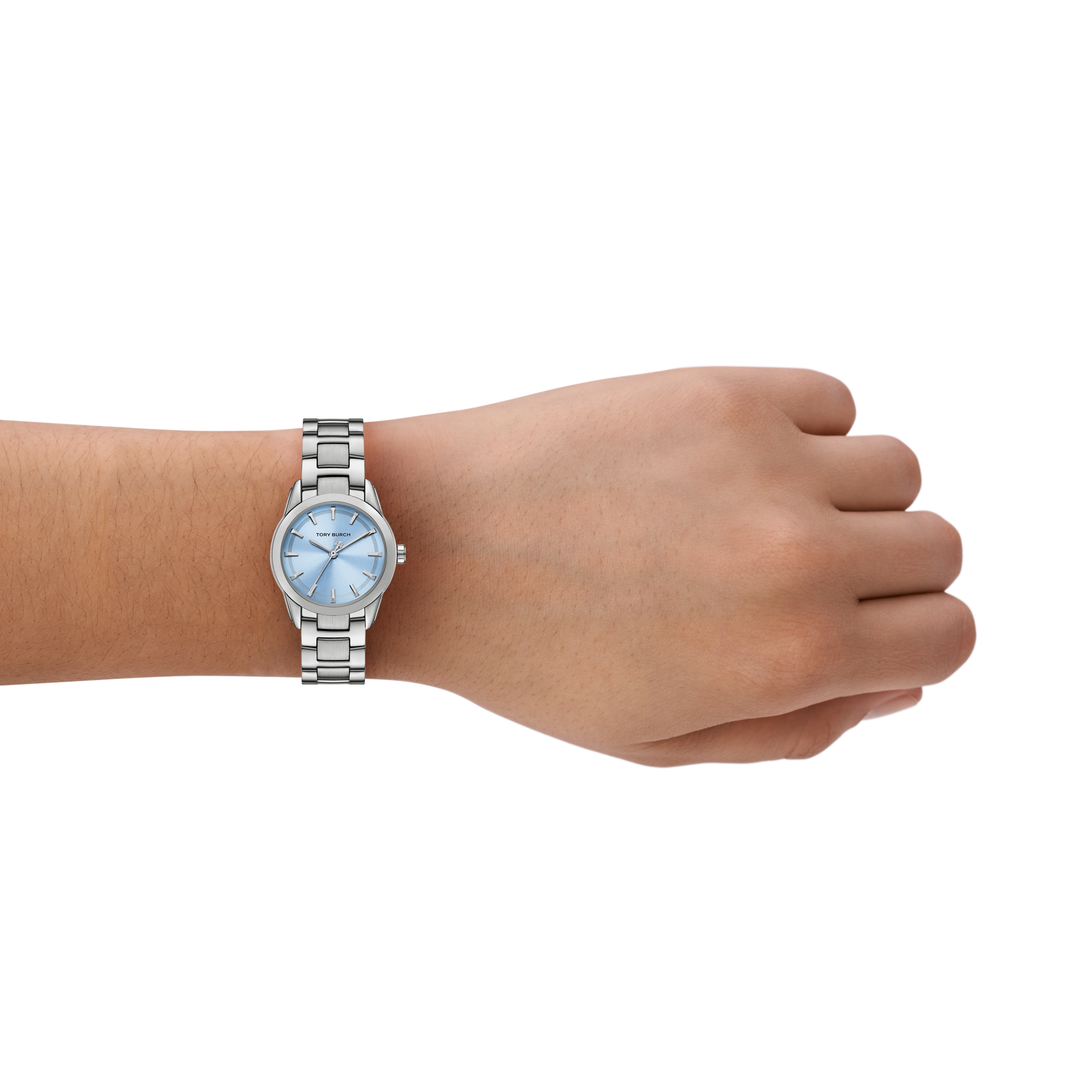 Tory Burch Miller Round 28mm Ladies Watch Blue