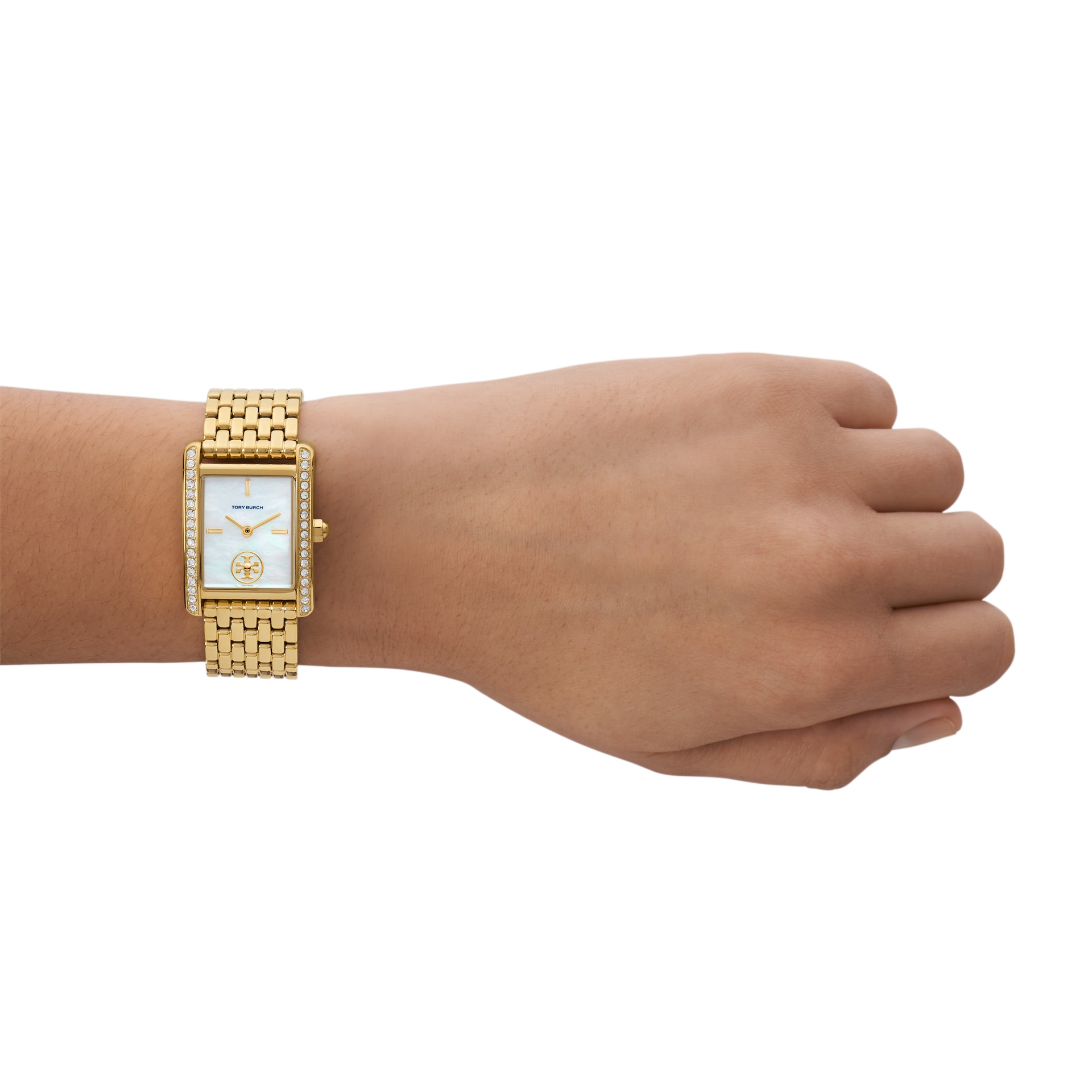 Tory Burch Eleanor 25mm X 36mm Ladies Watch Mother Of Pearl Tory Burch Eleanor 25mm X 36mm Ladies Watch Mother Of Pearl