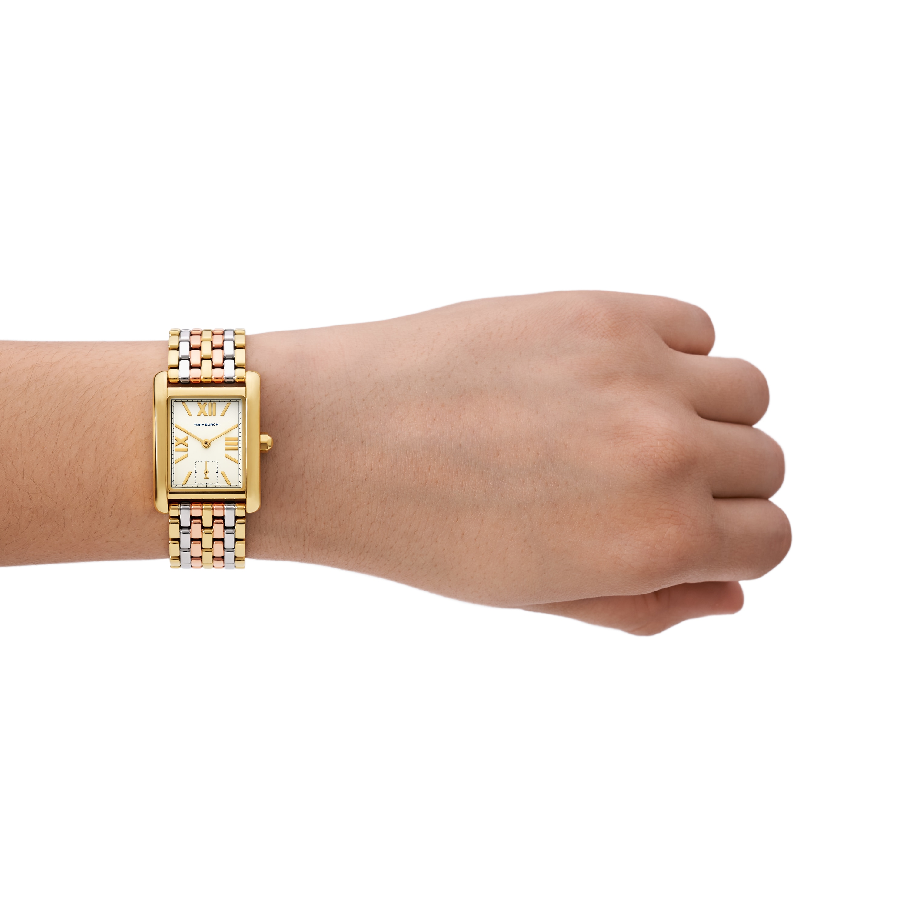 Tory Burch Eleanor 25mm X 34mm Ladies Watch Ivory